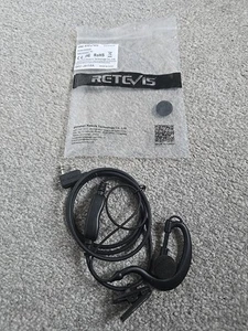 Retevis 2 Pin Walkie Talkie Earpiece With Mic Model EEK004 - Picture 1 of 4