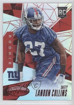 2015 Certified Rookies Mirror Red /99 Landon Collins #164 Rookie RC - Image 1 of 2