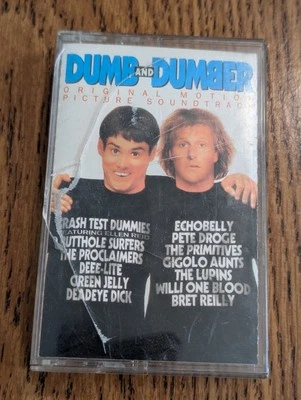 Dumb and Dumber Cassette Tape Soundtrack Green Jelly Butthole Surfers The Lupins - Image 1 of 3