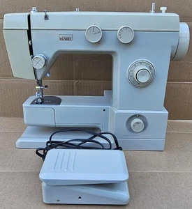 RARE Vintage Montgomery Ward UHT J 1304 Sewing Machine W/ Pedal-WORKS- | J1304 | - Picture 1 of 24