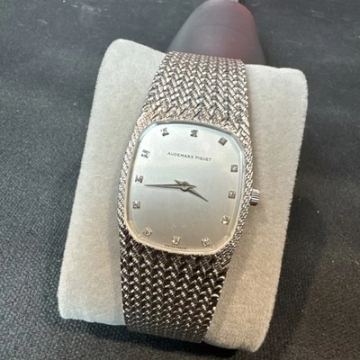 Diamante de fábrica de oro blanco cobra Audemars Piguet de colección Foto 1 de 4