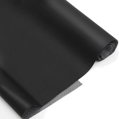 Kunstleder Meterware, Lederimitat, , Texturiert, Schwarz, 200x140cm - Bild 1 von 2