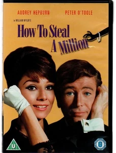 How To Steal A Million (DVD, 2012) Audrey Hepburn & Peter O'Toole 1966 movie - Picture 1 of 1