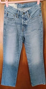 Girls Abercrombie 1892 Jeans Size 12 EUC Low Rise Bootcut Kilburn Denim - Picture 1 of 10