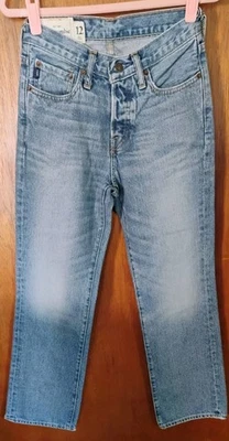 Jeans para niñas Abercrombie 1892 talla 12 usados en excelente estado tiro bajo bootcut Kilburn Denim Foto 1 de 4