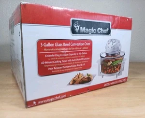 Magic Chef Convection Countertop Oven Model EWGC12W3 3 Gal. Glass Bowl NIB - Picture 1 of 2