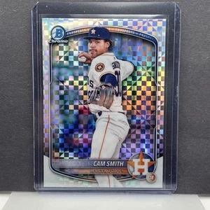 Bowman Chrome Prospects Cam Smith X-Fractor 2025 #BCP-48 Houston Astros - Imagen 1 de 10