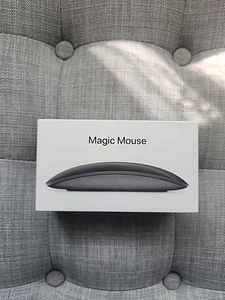 Apple Magic Mouse 2 Space Gray, MRME2LL/A, New Sealed - Photo 1/3