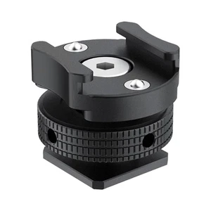 Wireless Mic Cold Shoe Mount Smooth Rotation For Enhances Auditosy Experience - Photo 1 sur 8