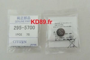 Batteria Solare Citizen Capacitor PANASONIC Eco Drive 295-57 7810A 7811A 7812A - Picture 1 of 4