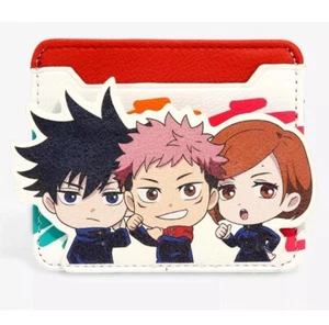 New Jujutsu Kaisen Chibi First Years Cardholder Wallet Coin Purse Anime - Picture 1 of 3