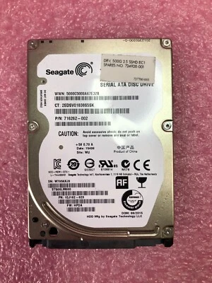 724938-001 HP 500Gb SATA 2.5inch 7.2K Hard Disk Drive - Image 1 of 4