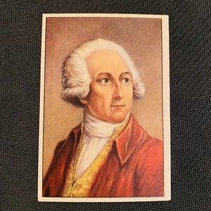 1938 Gutermann Trade Card #71 Antoine Lavoisier American Philosophical Society  - Picture 1 of 2