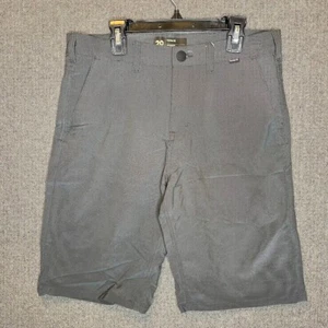 Hurley Short Youth 20 Gray Straight Chino Surf Outdoor Surf Casual  - Picture 1 of 9