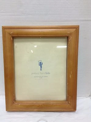 Pottery Barn Kids Hudson Gallery Picture Photo Frame wedding Baby 11X14 Honey - Image 1 of 4