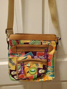 Lily Bloom Umhängetasche Tasche Flip Flops verstellbarer Riemen Taschen Sommer vegan - Bild 1 von 5