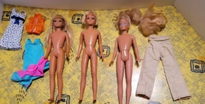 Patrón vintage, LOTE DE 3 muñecas - ¡TAL CUAL, ver fotos y leer descripción!  - Imagen 1 de 23