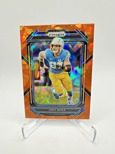 2022 Panini Prizm Joey Bosa Orange Ice Prizm No. 155 Fanatics Exclusive Chargers - Picture 1 of 2