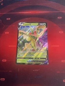 Flapple V Ultra Rare - 018/163 - Battle Styles Pokemon 2021 - Picture 1 of 2