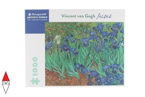 PUZZLE ARTE POMEGRANATE IMPRESSIONISMO VAN GOGH IRISES 1000 PZ - Foto 1 di 3