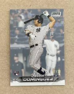 2024 Stadium Club Chrome Baseball Jasson Dominguez White Rookie Card #’d /30 - Bild 1 von 2