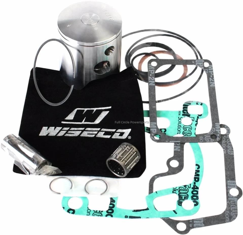 Kit de reconstrucción de extremo superior Wiseco 00-03 Suzuki RM125 anillos de pistón pasador cojinete clip Gskt Foto 1 de 1