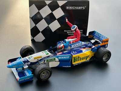 1/18 Benetton Renault B195 Schumacher/Alesi GP Kanada 1995 MINICHAMPS 510950601 - Bild 1 von 4