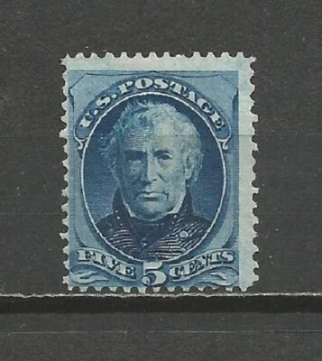 United States US 1875 Sc 179 Taylor 5 c MNG no gum - Image 1 of 2