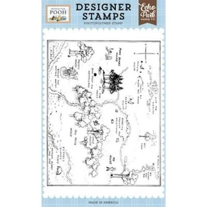 Echo Park Winnie the Pooh Clear Stamps - Hundred Acre Woods - Picture 1 of 1