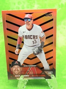 Nick Ahmed - Holiday Foil - 2023 Topps Update #US12 AZ Diamondbacks - Picture 1 of 11