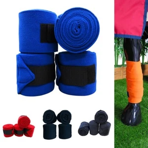 Premium For Horse Leg Bandage 4pcs Optimal Protection and Comfort for Shows - Picture 1 of 27