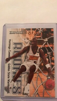 99-00 Impact Basketball RC Card of Vonteego cummings of Warriors #149.NEW. - Image 1 of 3