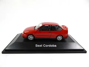 Seat Cordoba SX Orange Red 1:43 - Herpa Diecast Dealer Model Car SE12 - Picture 1 of 6