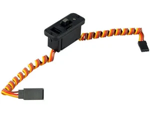Heavy Duty Switch LED Receiver Battery On Off for RC Futaba JR Connectors Lead - Picture 1 of 9