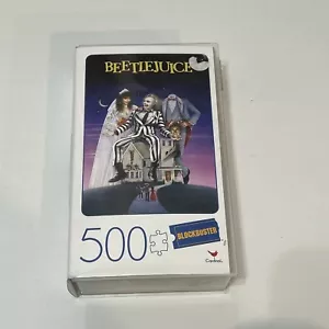 Rompecabezas Beetlejuice 500 piezas Blockbuster Cardinal nuevo - Imagen 1 de 6