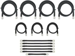 10 piezas 13 cables de batería para carro de golf EZGO TXT PDS 36 voltios 36 V -- calibre 4 a 2/0 - Imagen 1 de 7