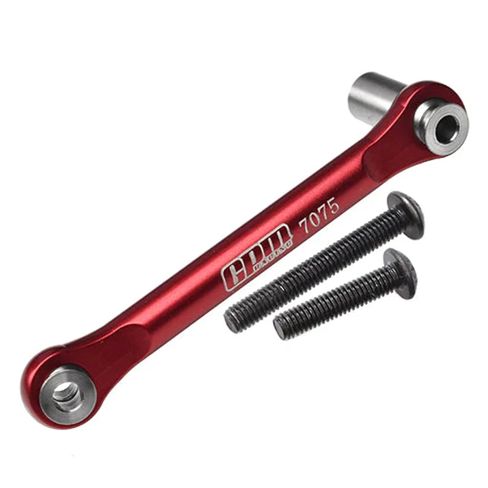 NEW GPM Racing Aluminum 7075-T6 Servo Tie Rod Red for Losi 1/10 Lasernut U4 - Image 1 of 1