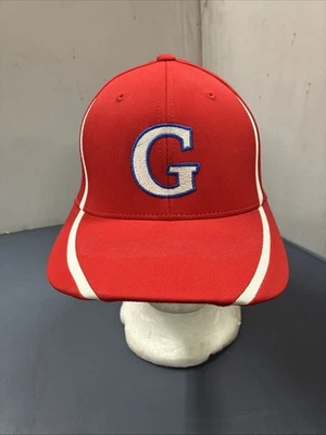 Boné de beisebol 2023 Glastonbury 11U All-Star vermelho #23 ajuste flexível tamanho P-M - Imagem 1 de 4