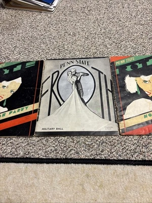 Penn State Froth Lot -3 , 1932 - Image 1 of 4