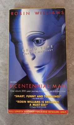 Bicentennial Man VHS SCREENER PROMO DEMO Robin Williams 1997 Touchstone  - Image 1 of 4