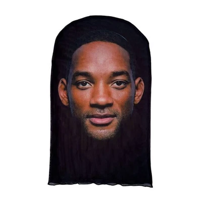 3D Printed Halloween Cosplay Stretch Mesh Mask Balaclava Headdress Will  Mask - Image 1 of 4