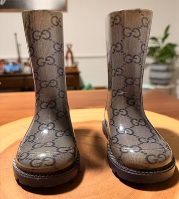 Botas de lluvia Gucci para niños talla: 21 Foto 1 de 4