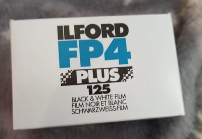 Ilford FP4 35mm Plus 125 ISO Black & White Camera film 24 exp - Expired 2013 NOS - Image 1 of 4