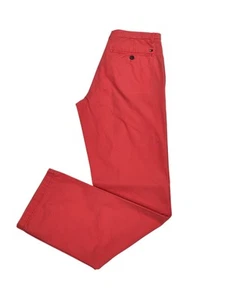Tommy Hilfiger Authentic Chino Pants Men's Size 32W 32L Salmon Regular Fit - Picture 1 of 11