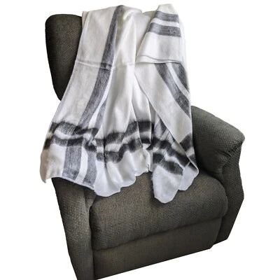 NEW Soft & Warm Authentic Alpaca Queen Size  Blanket Ecuador - Image 1 of 2