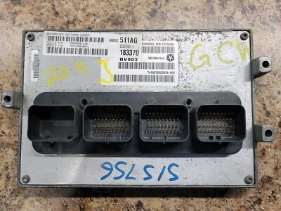 Jeep Grand Cherokee 2011 3,6 L 4x2 ecu ecm pcm motor computador 68052511ag Foto 1 de 4