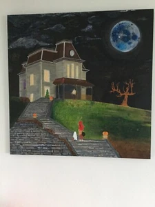 Acrylbild Halloween - Bild 1 von 1