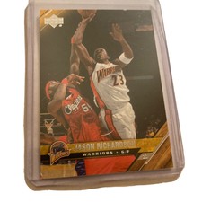 2005-06 Upper Deck Golden State Warriors Basketball Jason Richardson Card NM+!