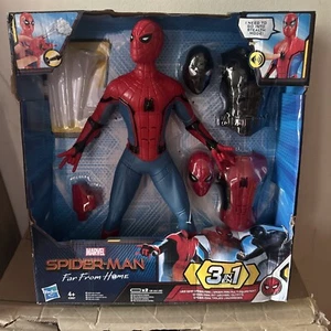 Damaged BOX Marvel Spider-Man: Far From Home Deluxe 13-In Web Gear Spider-Man - Picture 1 of 2