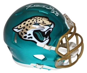Fred Taylor Autographed Jacksonville Jaguars Flash Mini Helmet Beckett 35594 - Picture 1 of 5